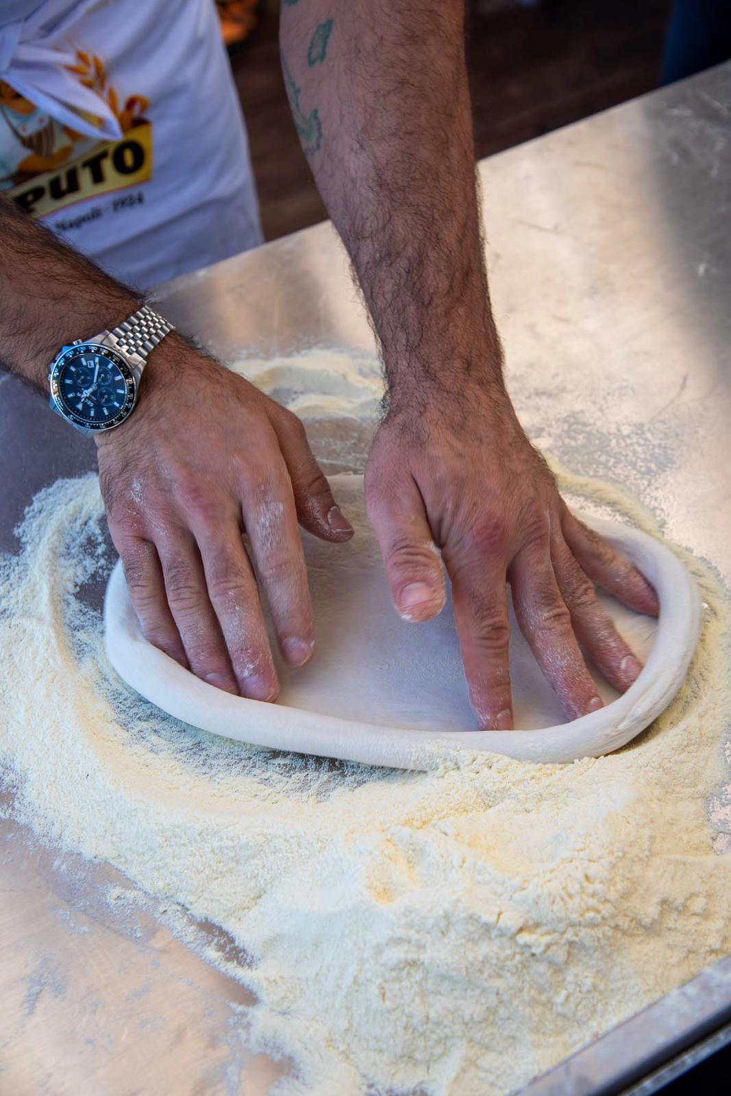 Fresh pizza